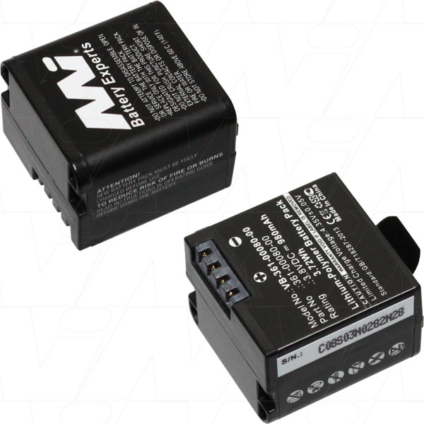 MI Battery Experts VB-361-00080-00-BP1